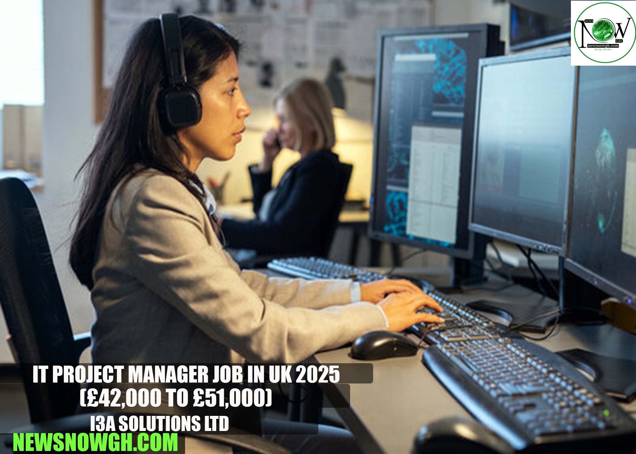 IT Project Manager Job in UK 2025 | I3A Solutions Ltd