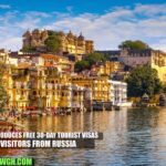 India Introduces Free 30-Day Tourist Visas for Visitors from Russia