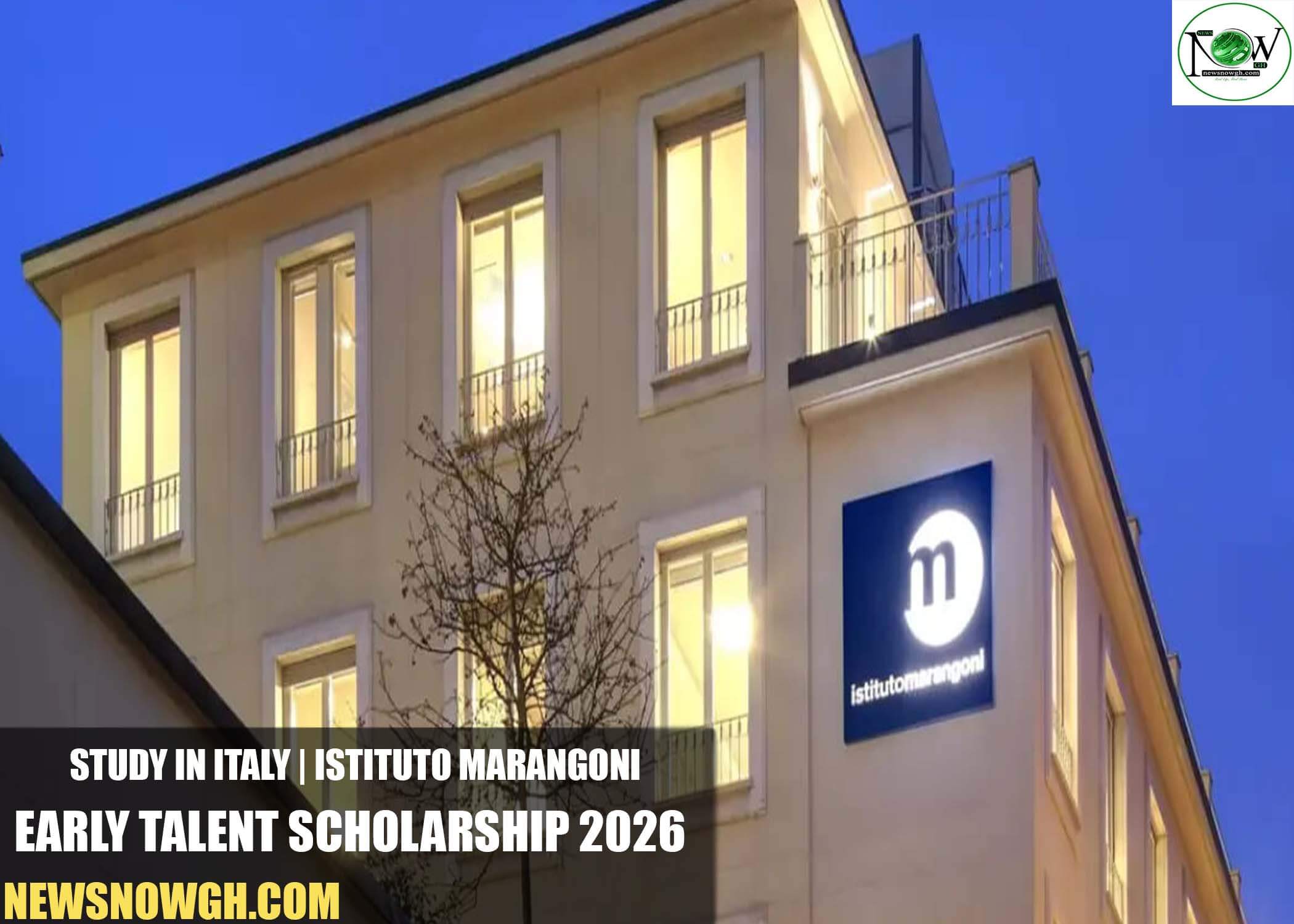 Istituto Marangoni Early Talent Scholarship