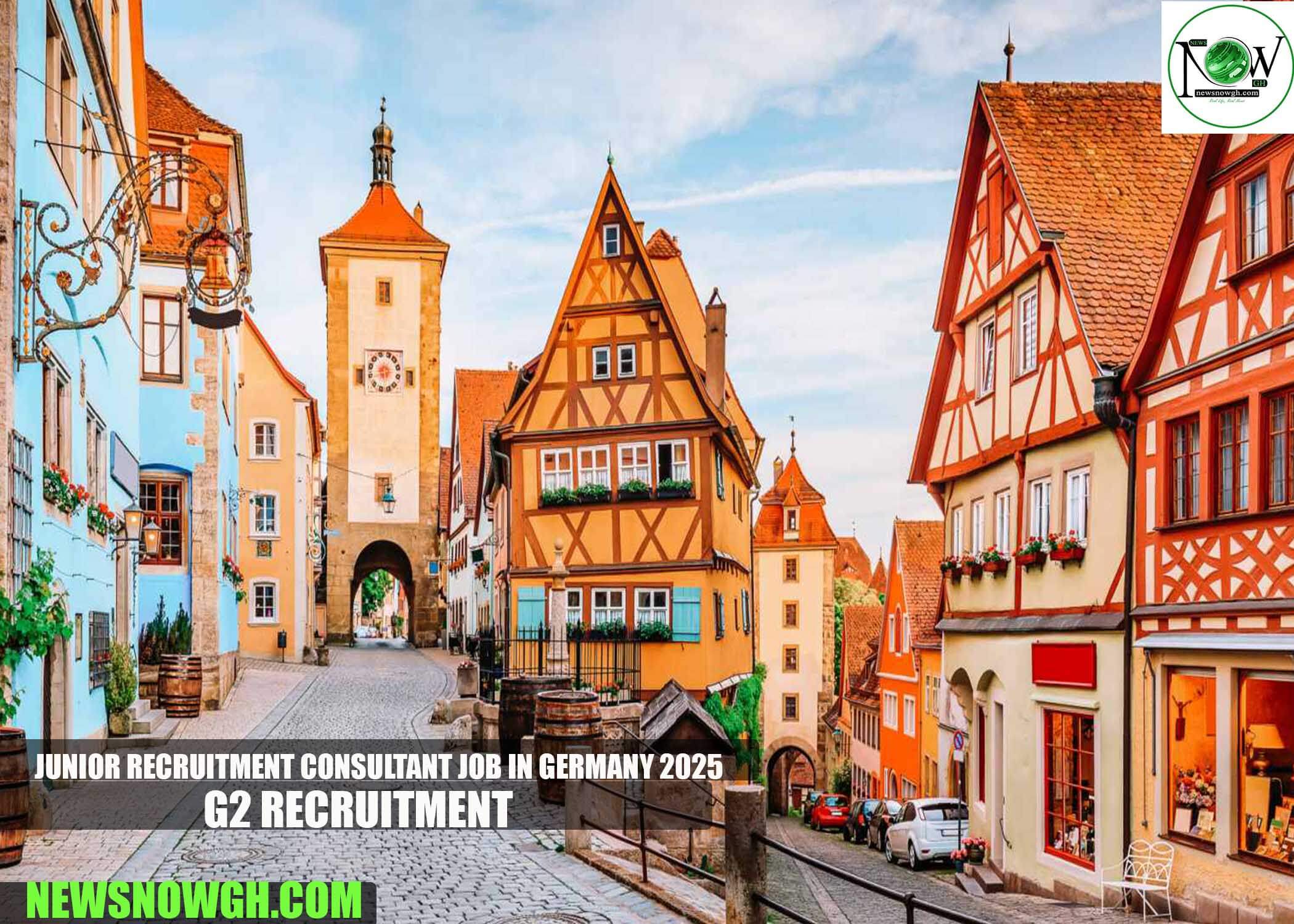 Junior Recruitment Consultant Job in Germany 2025 | g2 Recruitment