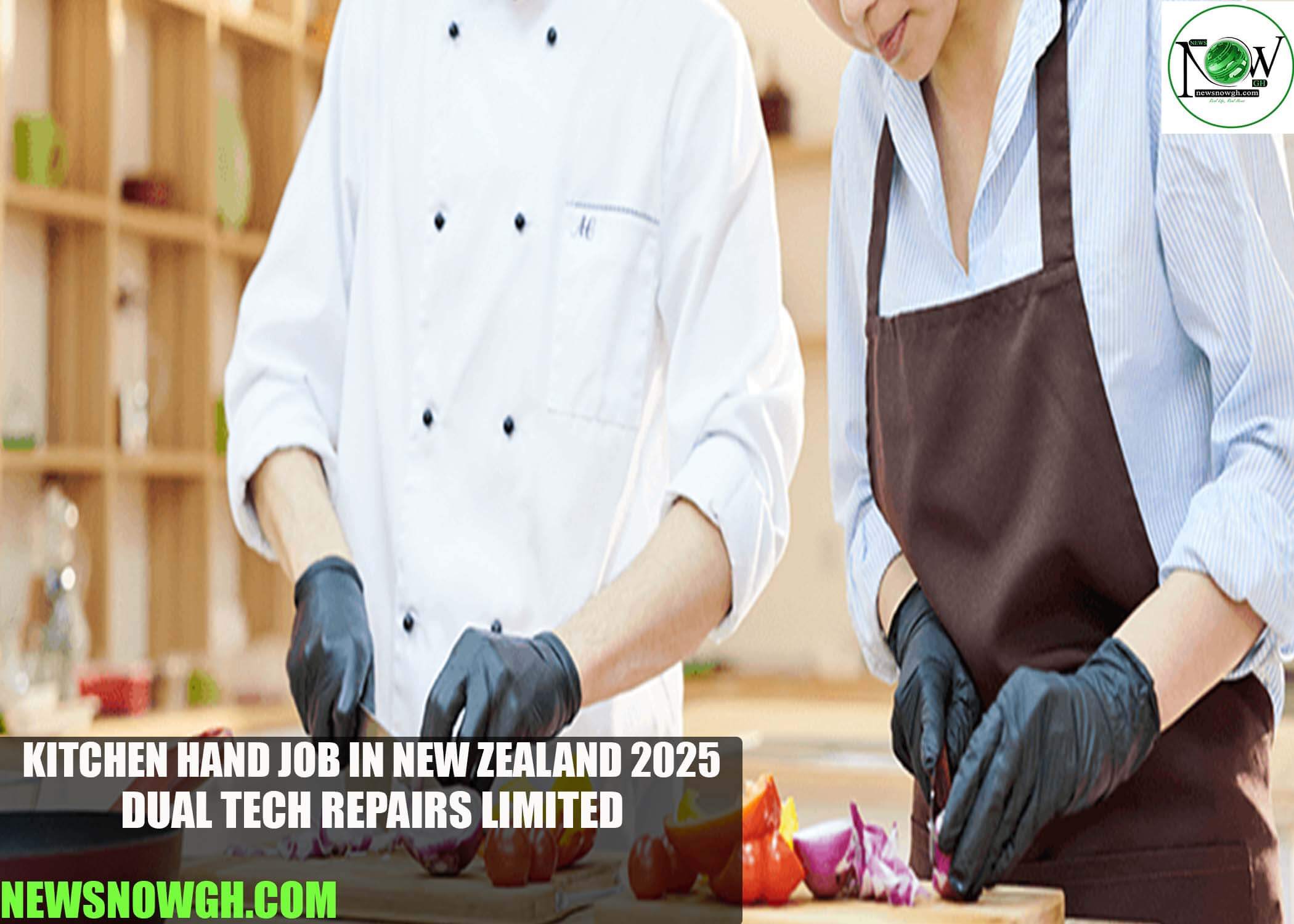 Kitchen Hand Job in New Zealand 2025 | Dual Tech Repairs limited