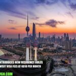 Kuwait Introduces New Residency Rules: Entry and Visit Visa Fees at KD10 Per Month