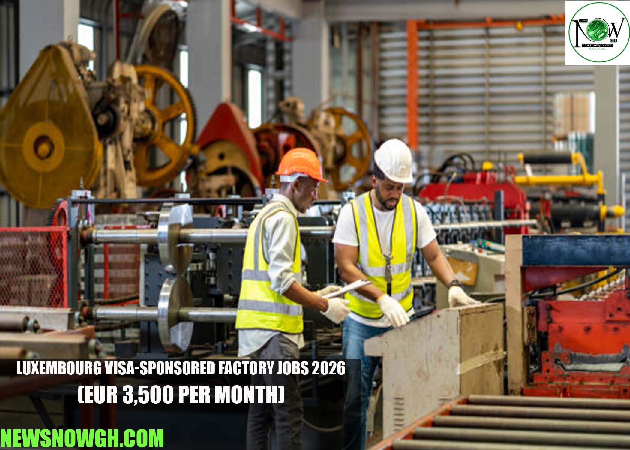Luxembourg Visa-Sponsored Factory Jobs 2026