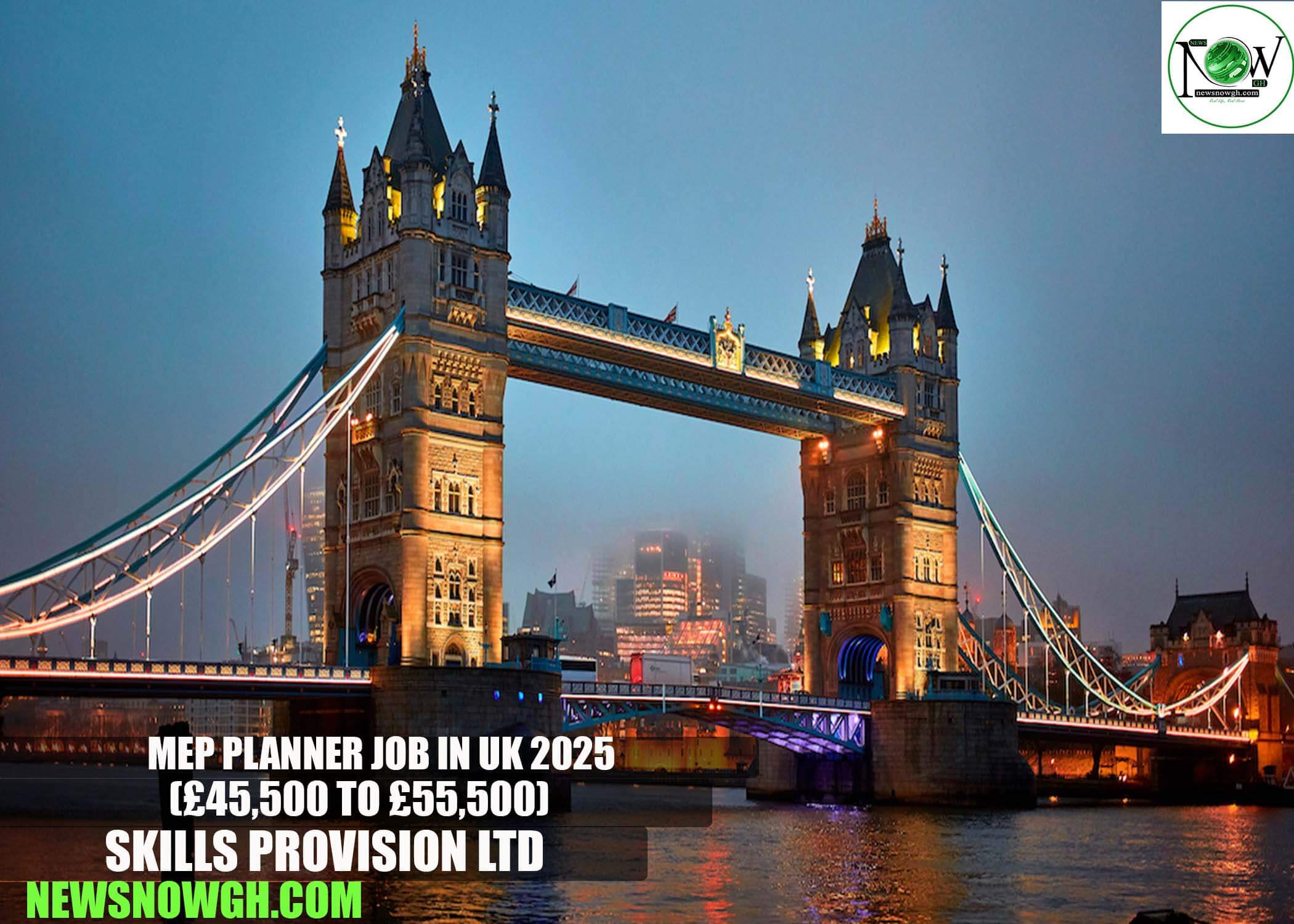 MEP Planner Job in UK 2025 | Skills Provision Ltd