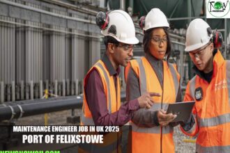 Maintenance Engineer Job in UK 2025 | Port of Felixstowe