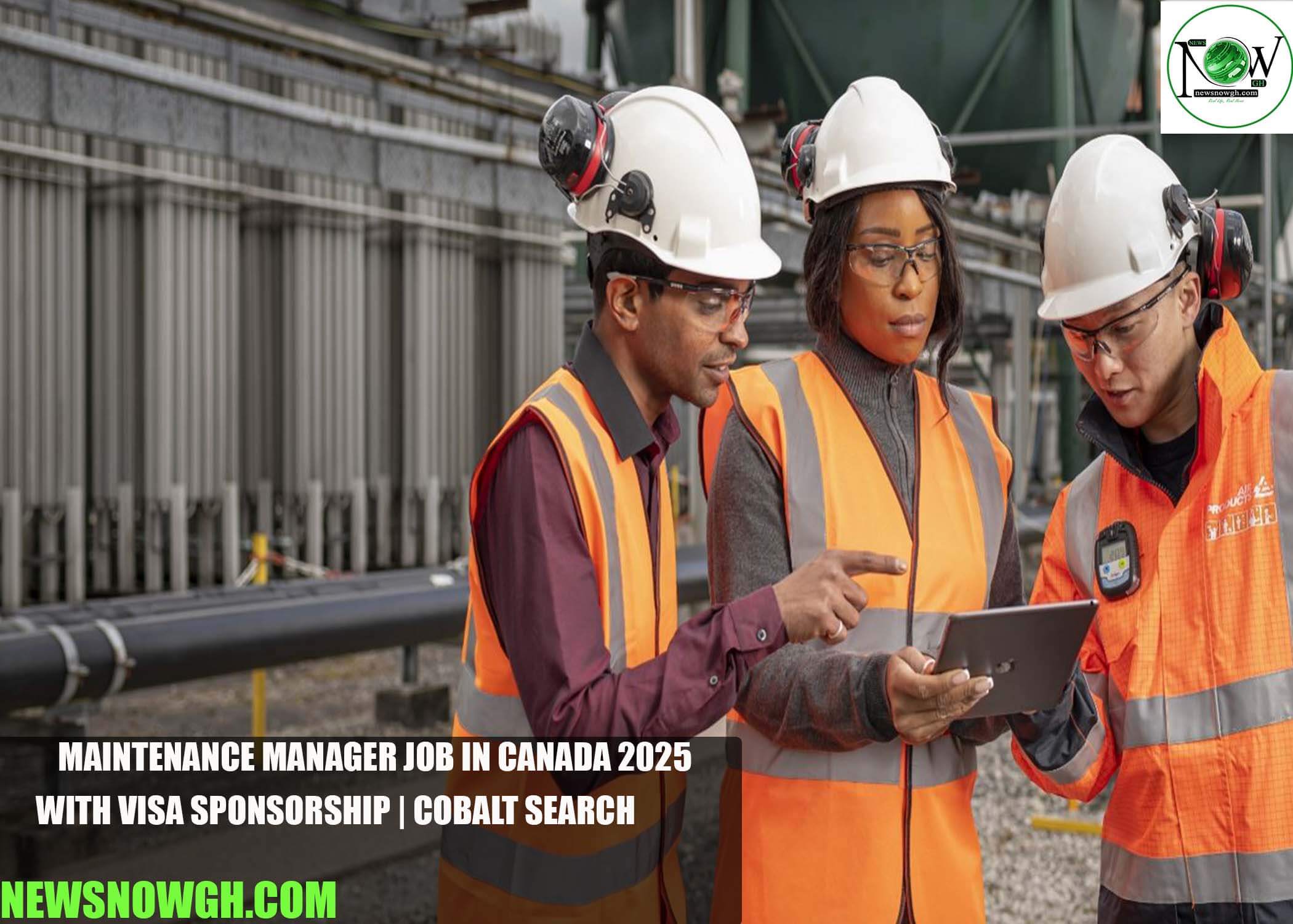 Maintenance Manager Job in Canada 2025 with Visa Sponsorship | Cobalt Search