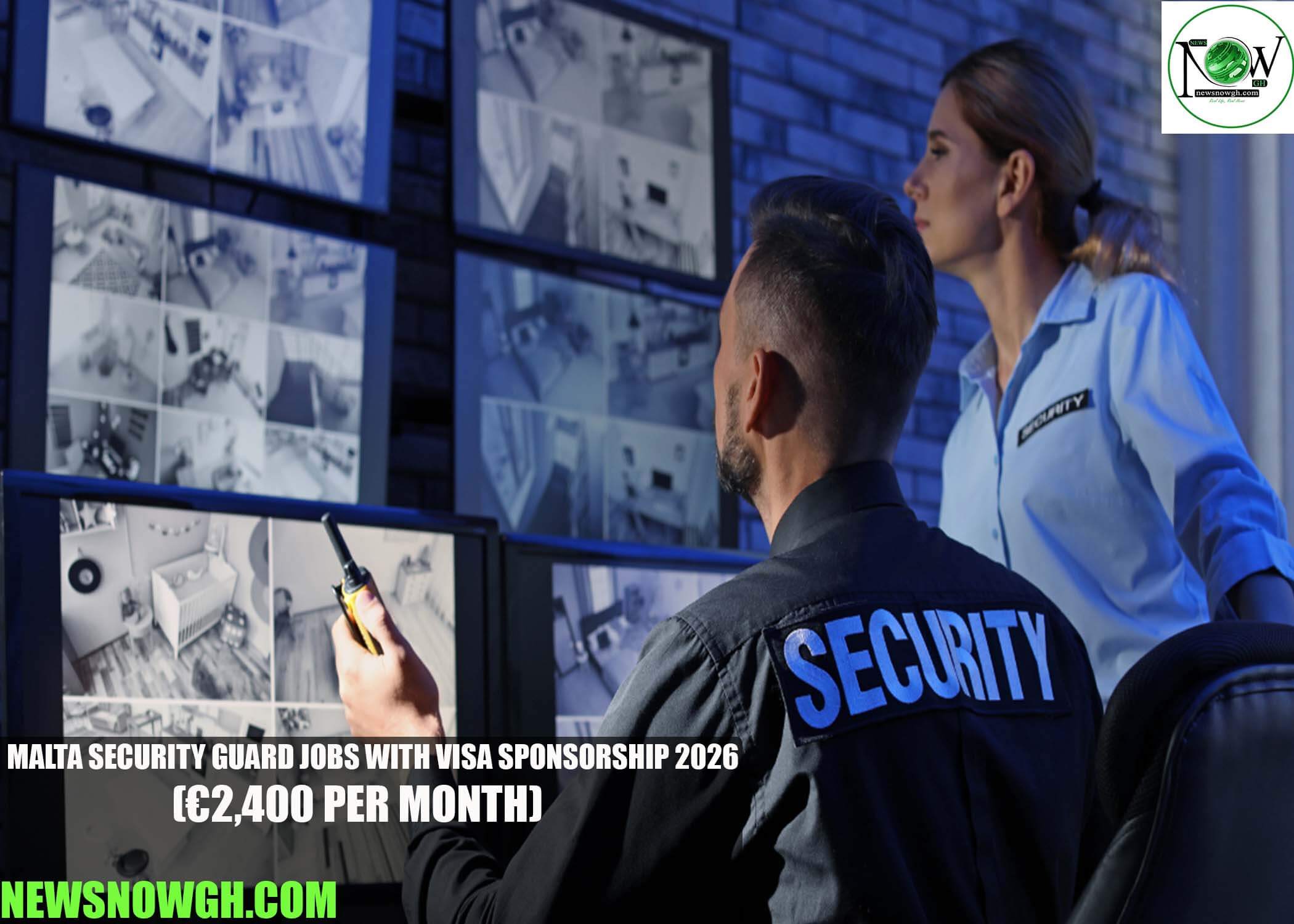 Malta Security Guard Jobs with Visa Sponsorship 2026