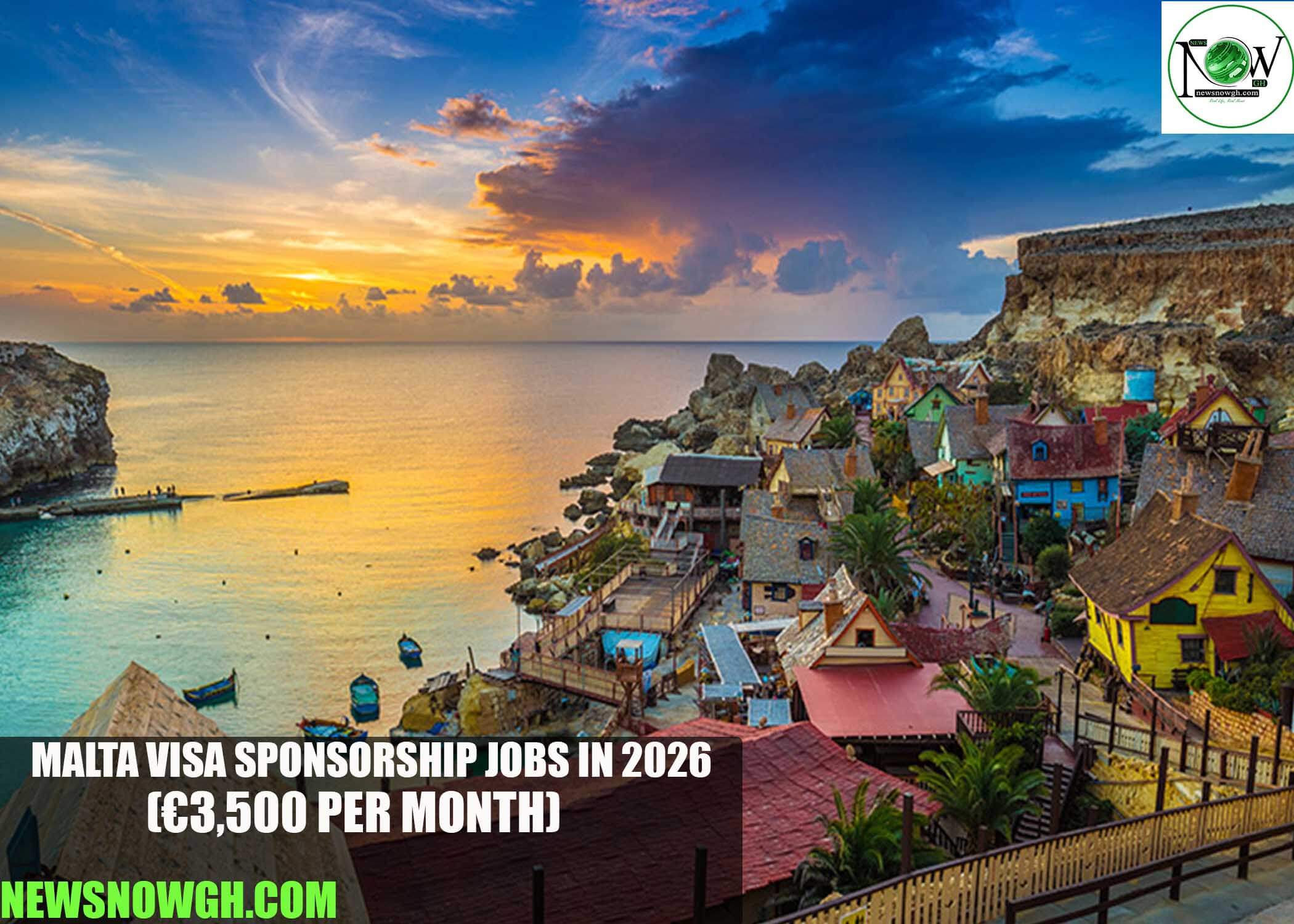 Malta Visa Sponsorship Jobs in 2026