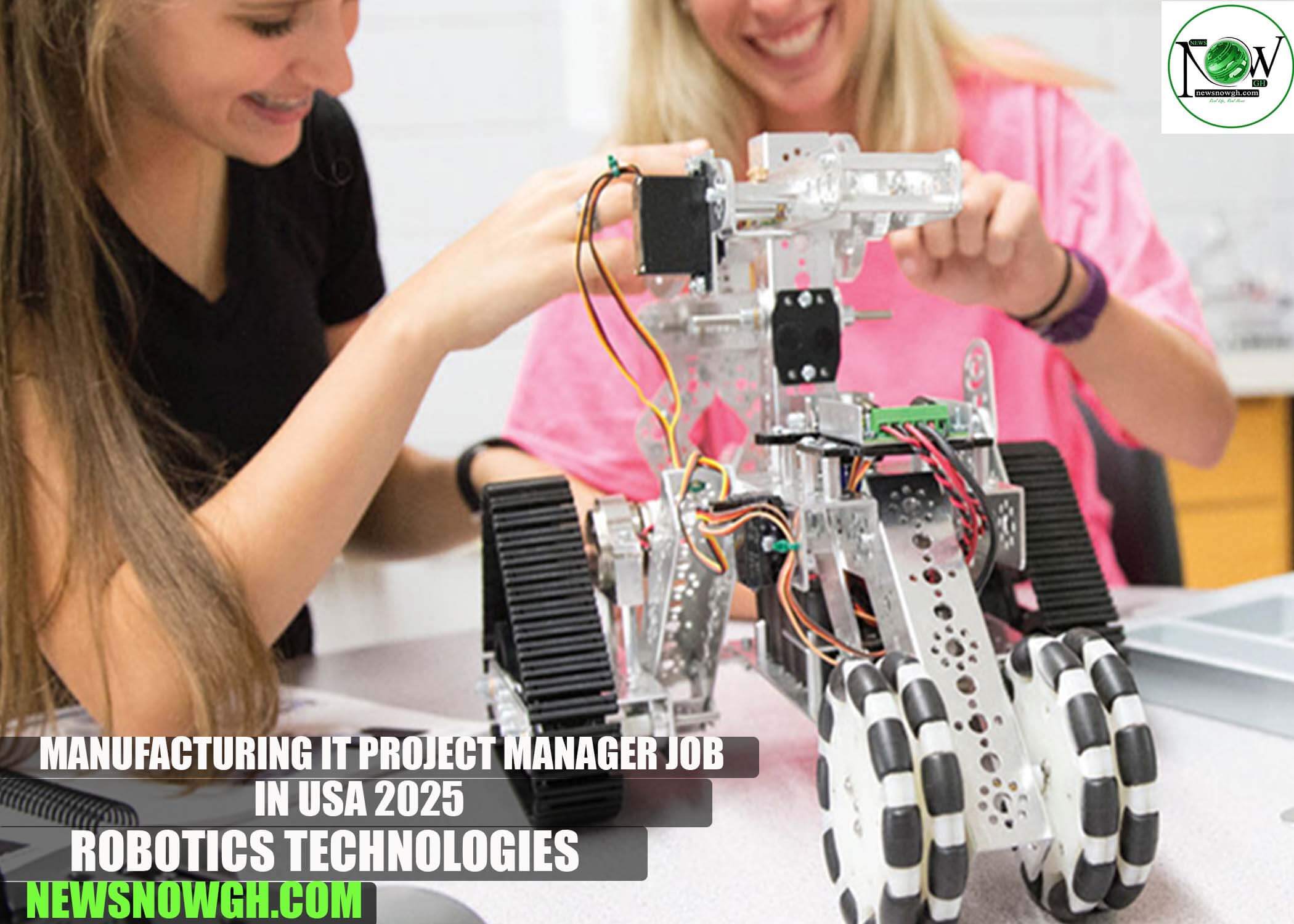 Manufacturing IT Project Manager Job in USA 2025 | Robotics Technologies