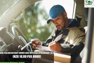 New Zealand Delivery Driver Jobs with Visa Sponsorship 2026