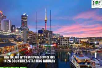 New Zealand Set to Raise Visa Service Fees in 26 Countries Starting January 2026