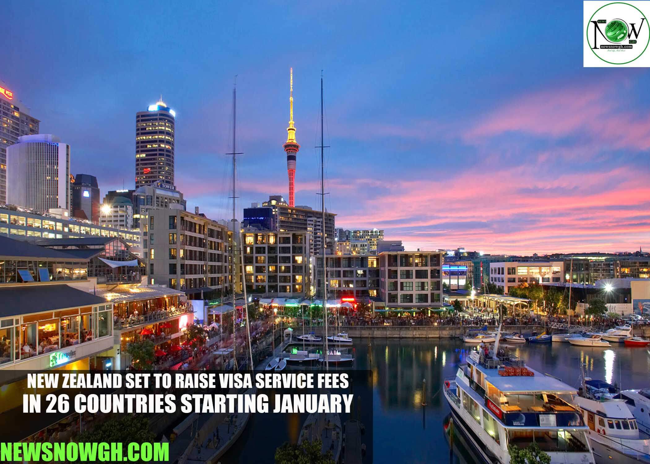 New Zealand Set to Raise Visa Service Fees in 26 Countries Starting January 2026