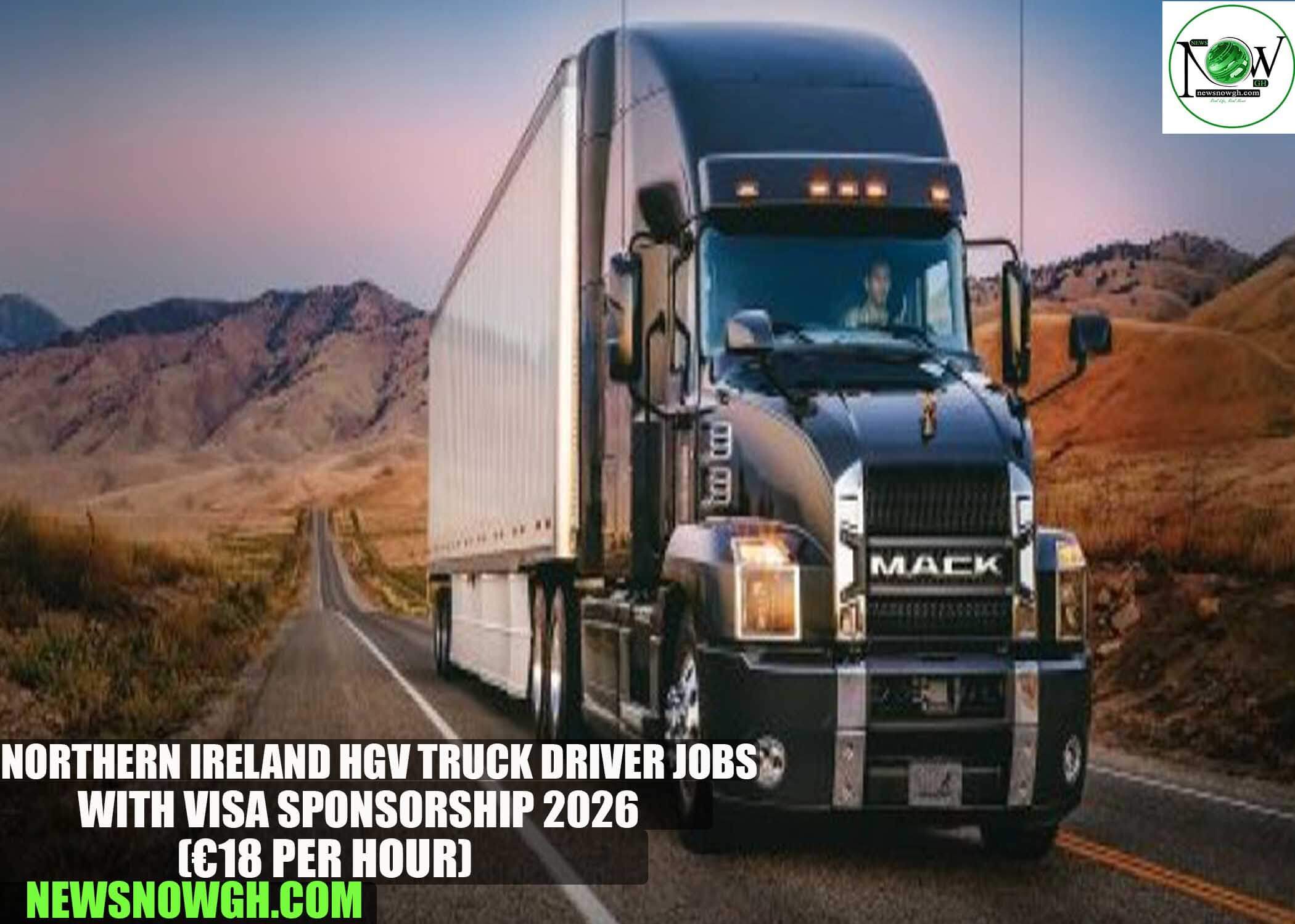 Northern Ireland HGV Truck Driver Jobs