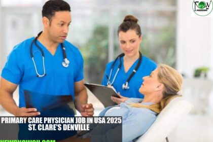 Primary Care Physician Job in USA 2025 | St. Clare's Denville