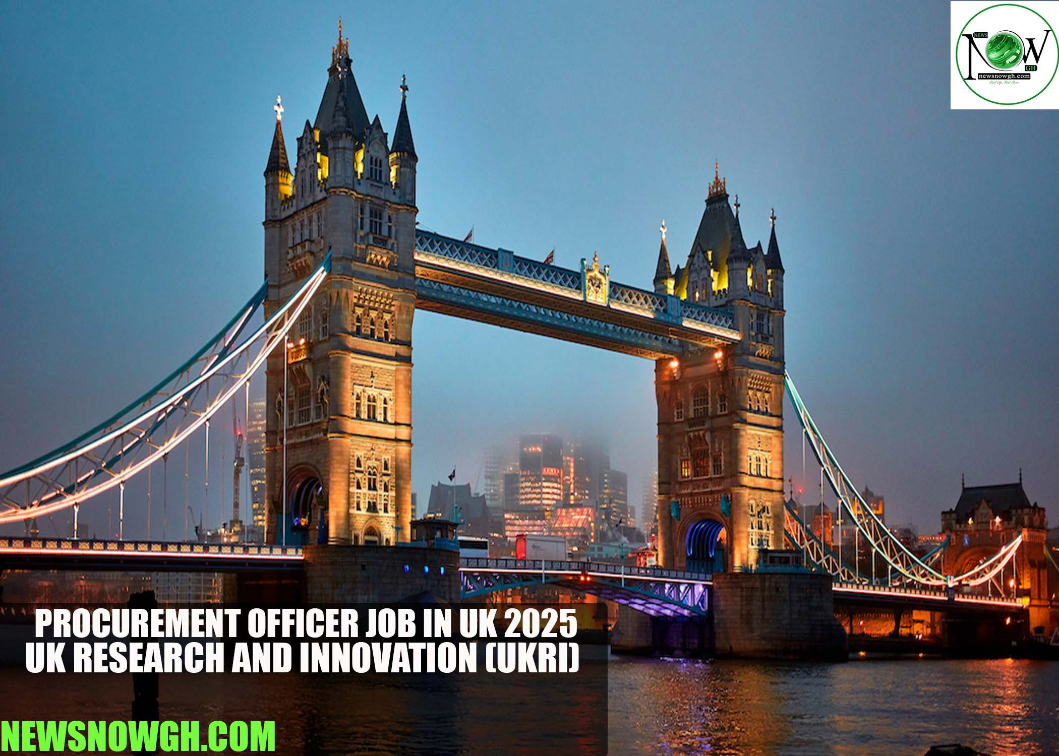 Procurement Officer Job in UK 2025 | UK Research and Innovation (UKRI)