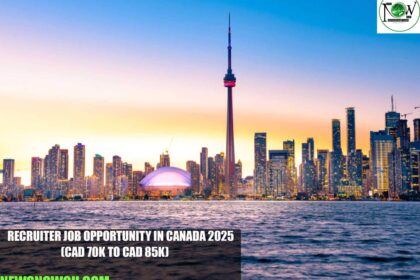 Recruiter Job Opportunity in Canada 2025