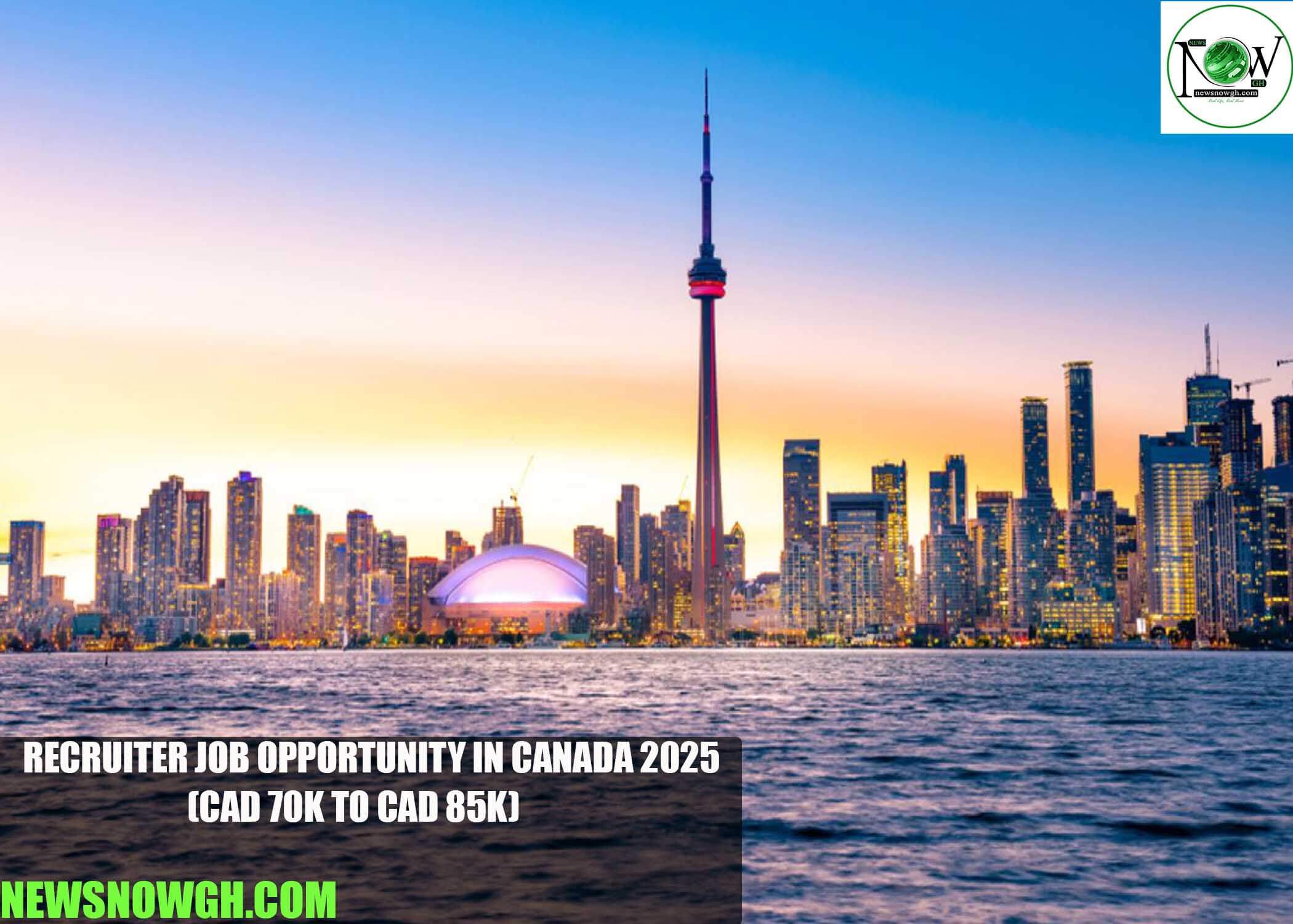 Recruiter Job Opportunity in Canada 2025