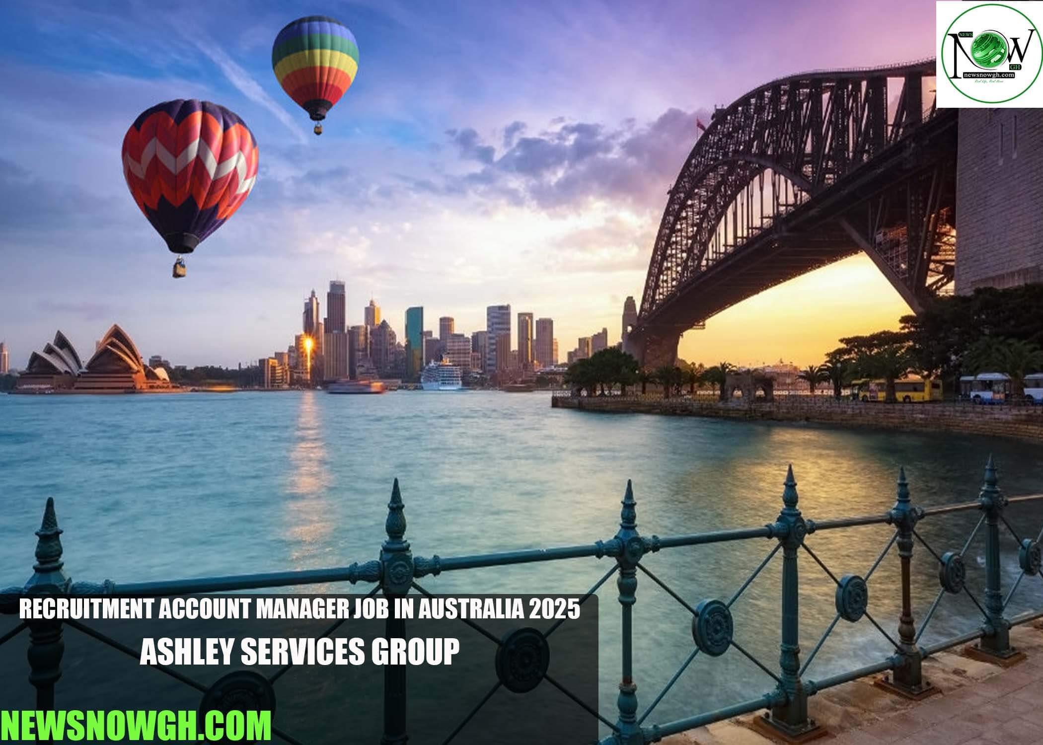 Recruitment Account Manager Job in Australia 2025 | Ashley Services Group