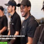 Restaurant Manager Job in Australia 2025 | JJS FOOD GROUP PTY LTD