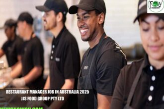 Restaurant Manager Job in Australia 2025 | JJS FOOD GROUP PTY LTD