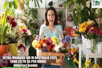 Retail Manager Job in Australia 2025 | Wholesale Blooms