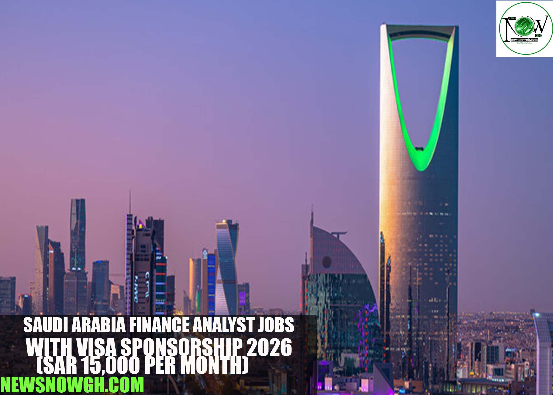 Saudi Arabia Finance Analyst Jobs