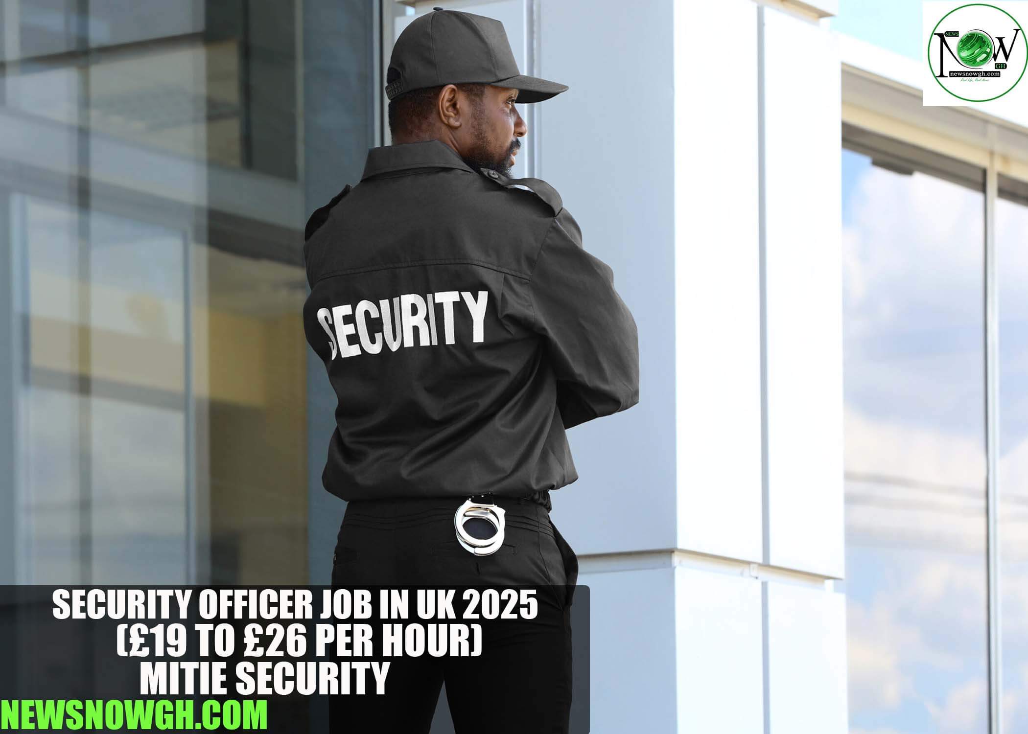 Security Officer Job in UK 2025 | MITIE Security