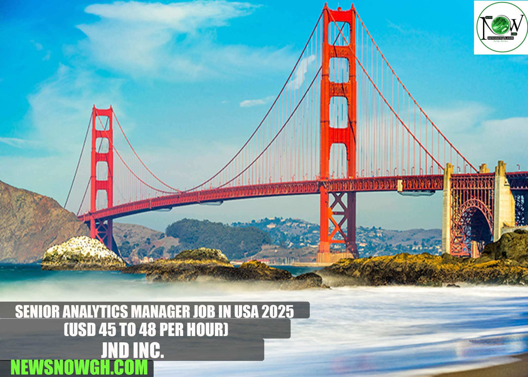 Senior Analytics Manager Job in USA 2025 | JND Inc.