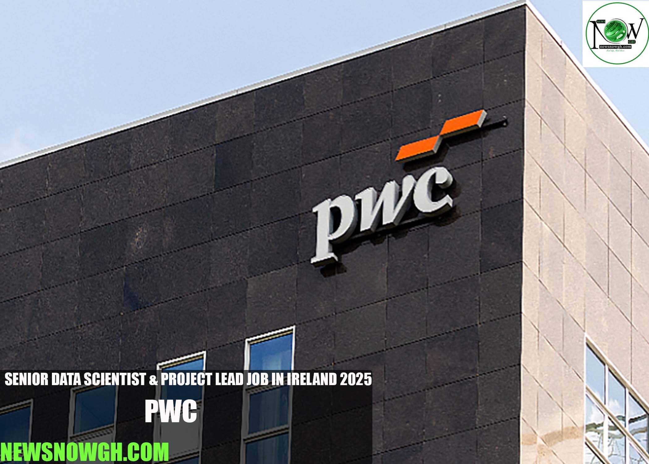 Senior Data Scientist & Project Lead Job in Ireland 2025 | PwC