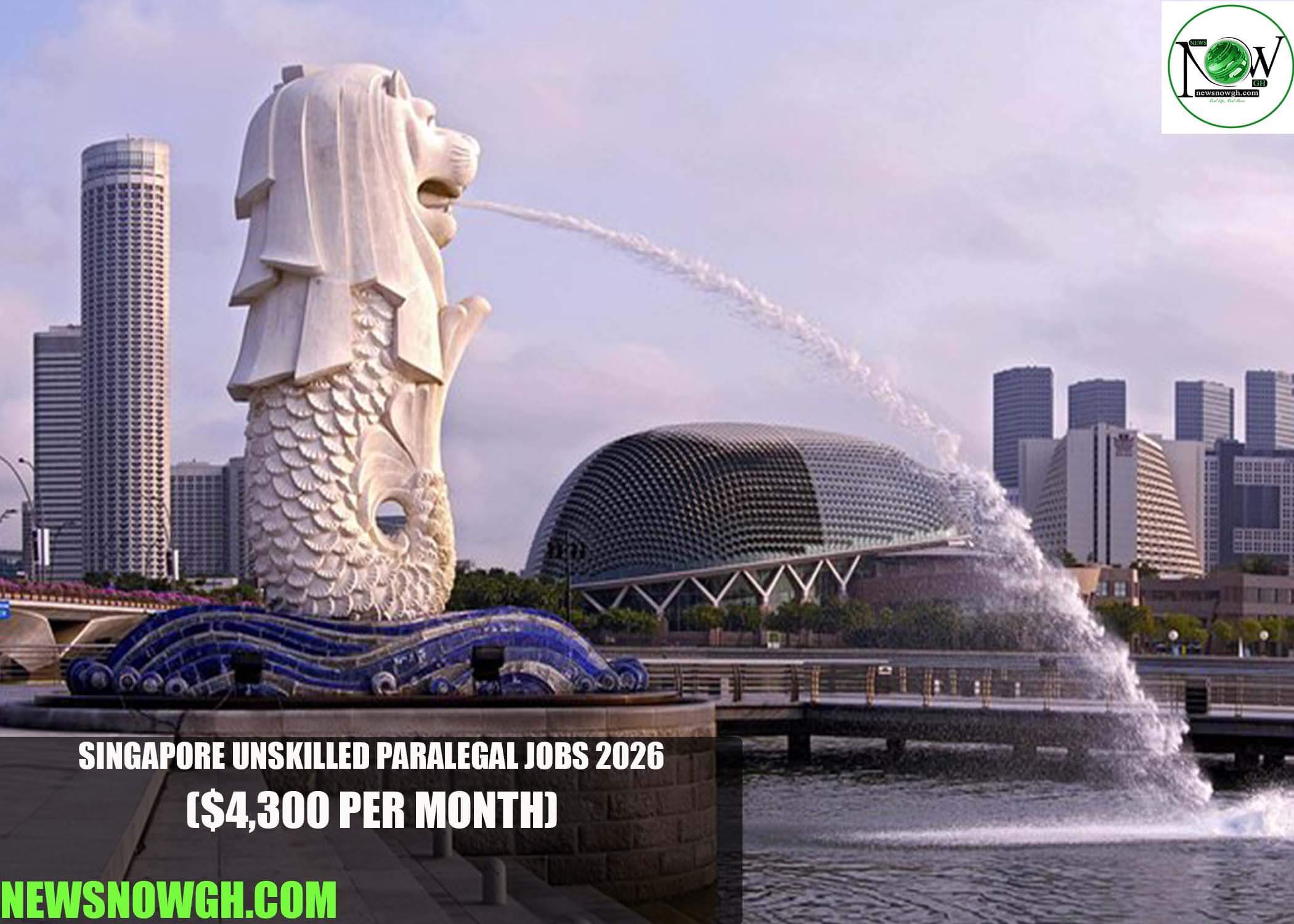 Singapore Unskilled Paralegal Jobs 2026