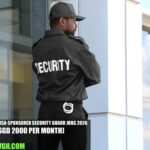 Singapore Visa-Sponsored Security Guard Jobs 2026