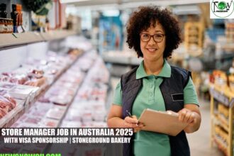 Store Manager Job in Australia 2025 with Visa Sponsorship | Stoneground Bakery