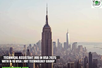 Technical Assistant Job in USA 2025 with H-1B Visa | JMT Technology Group