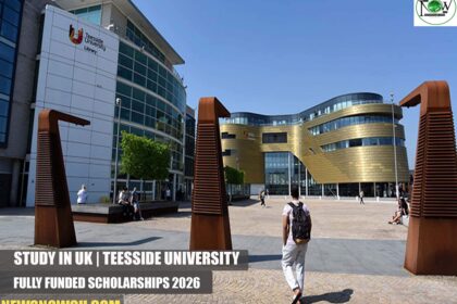 Teesside University Fully Funded Scholarships