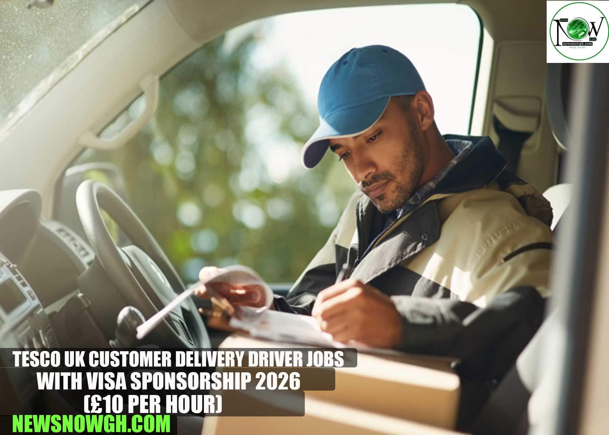 Tesco UK Customer Delivery Driver Jobs