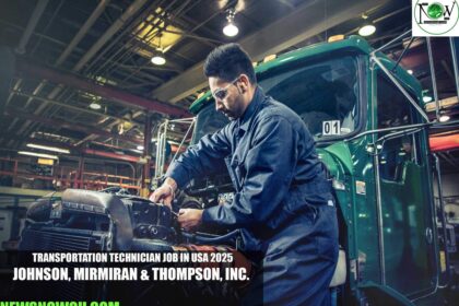 Transportation Technician Job in USA 2025 | Johnson, Mirmiran & Thompson, Inc.