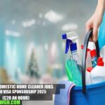 UK Domestic Home Cleaner Jobs with Visa Sponsorship