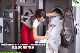 UK Visa-Sponsored Hotel Laundry Attendant Jobs
