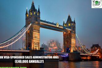 UK Visa-Sponsored Sales Administrator Jobs
