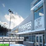 US Visa Appointments in 2025: Updated Wait Times for Visitor, Student, and Work Visas