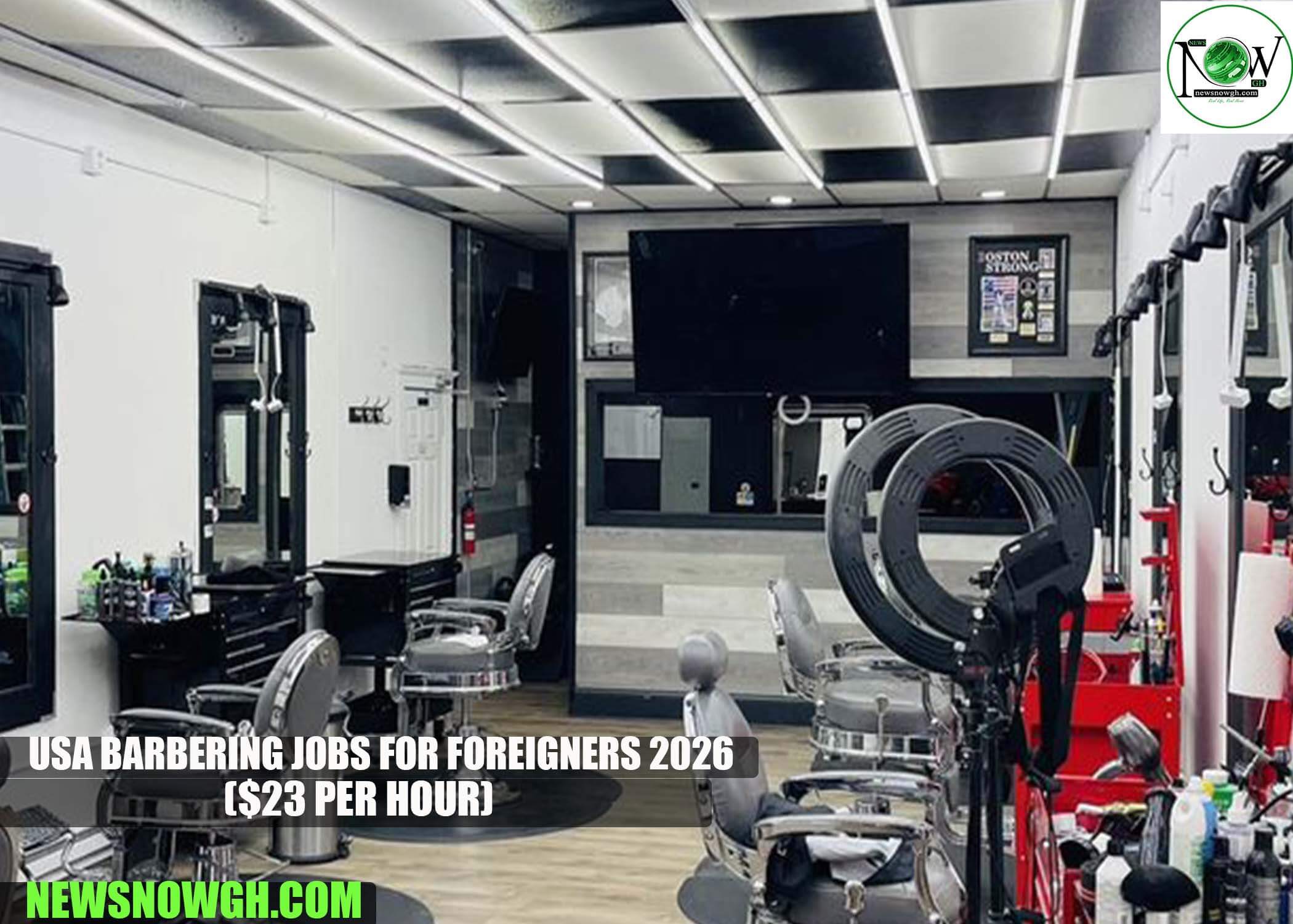 USA Barbering Jobs For Foreigners 2026