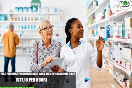 USA Pharmacy Manager jobs with Visa Sponsorship