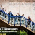 University of Bath International Excellence Scholarships