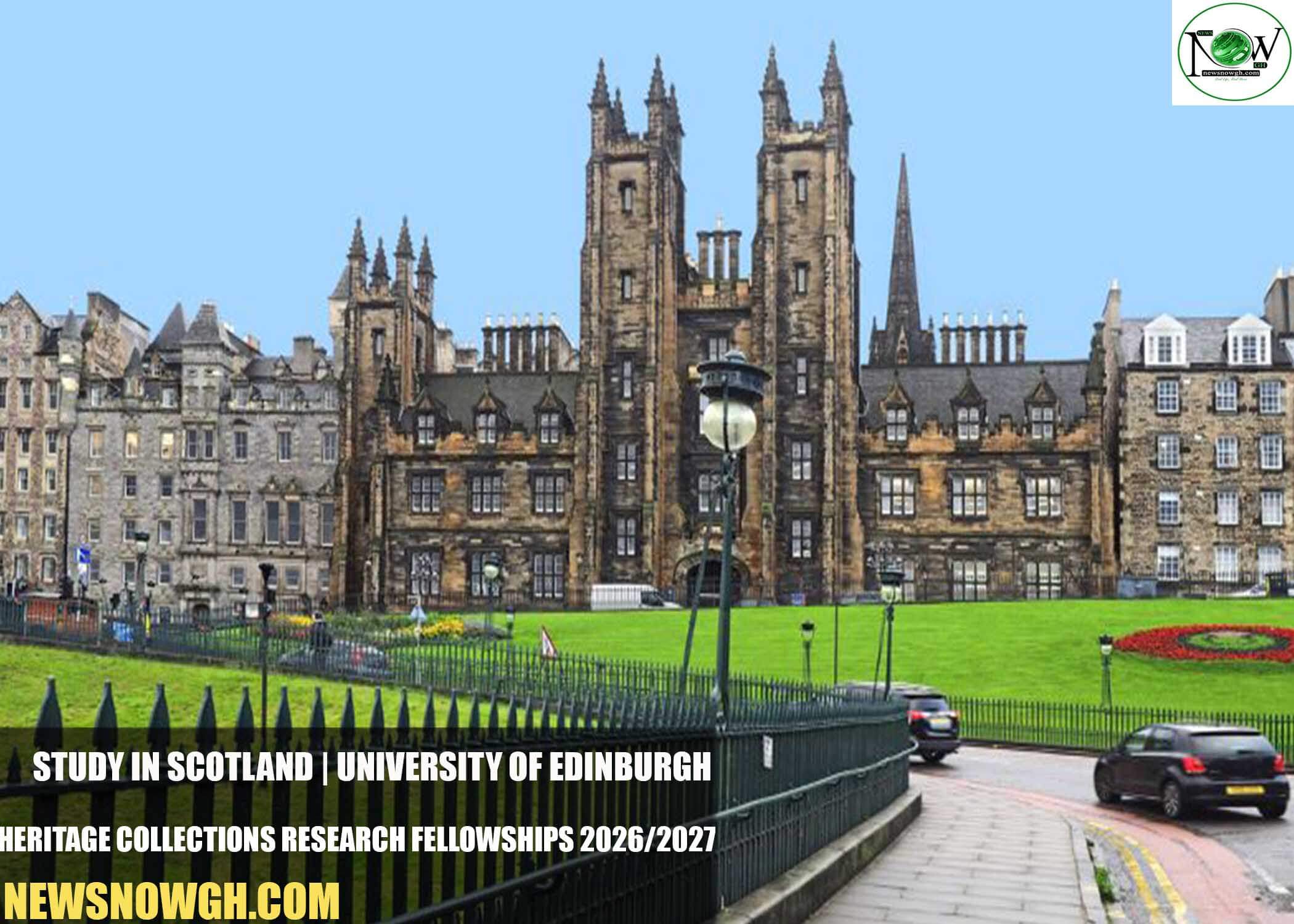 University of Edinburgh Heritage Collections Research Fellowships