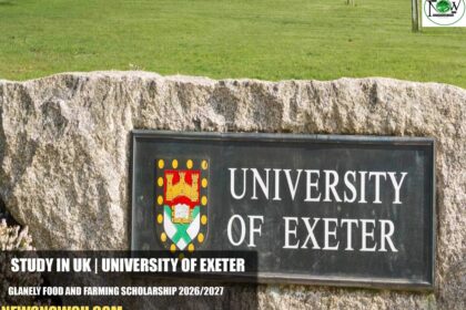 University of Exeter Glanely Food and Farming Scholarship