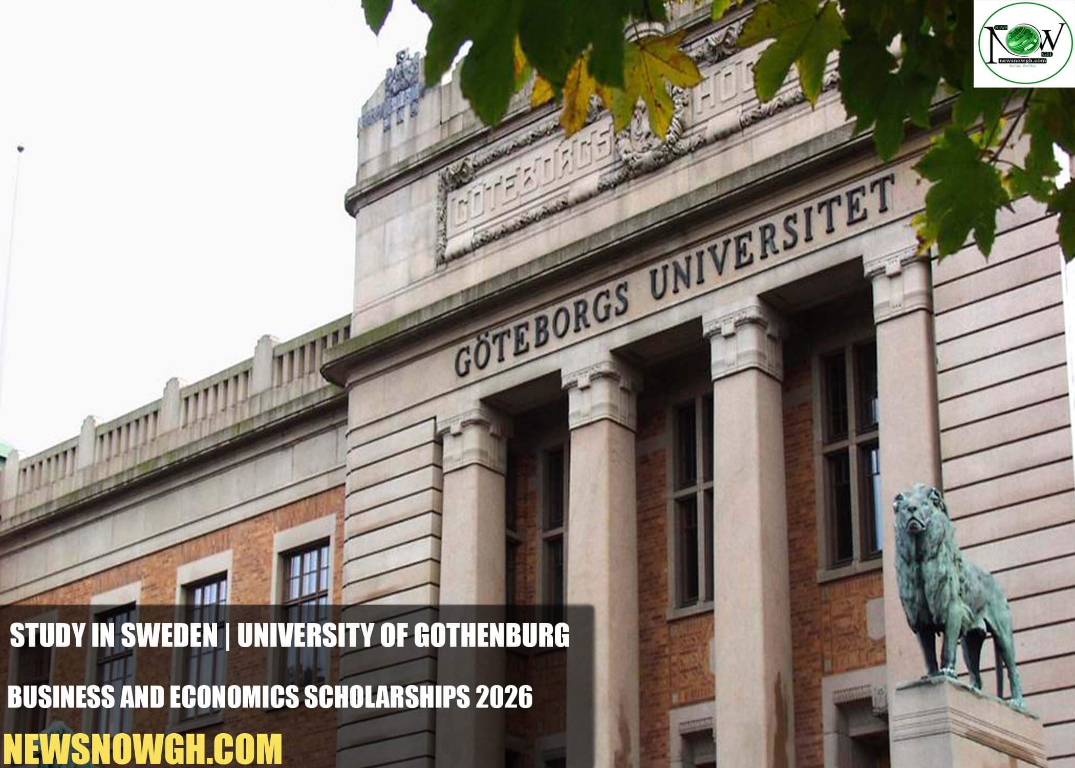 University of Gothenburg Business and Economics Scholarships
