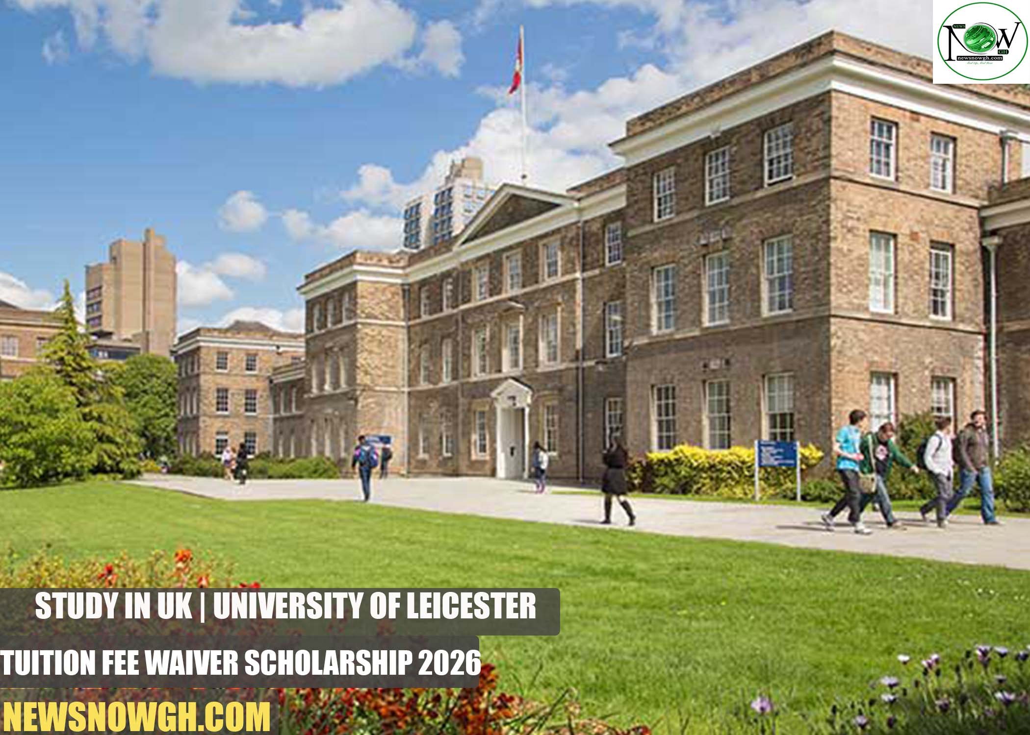 University of Leicester Tuition Fee Waiver Scholarship