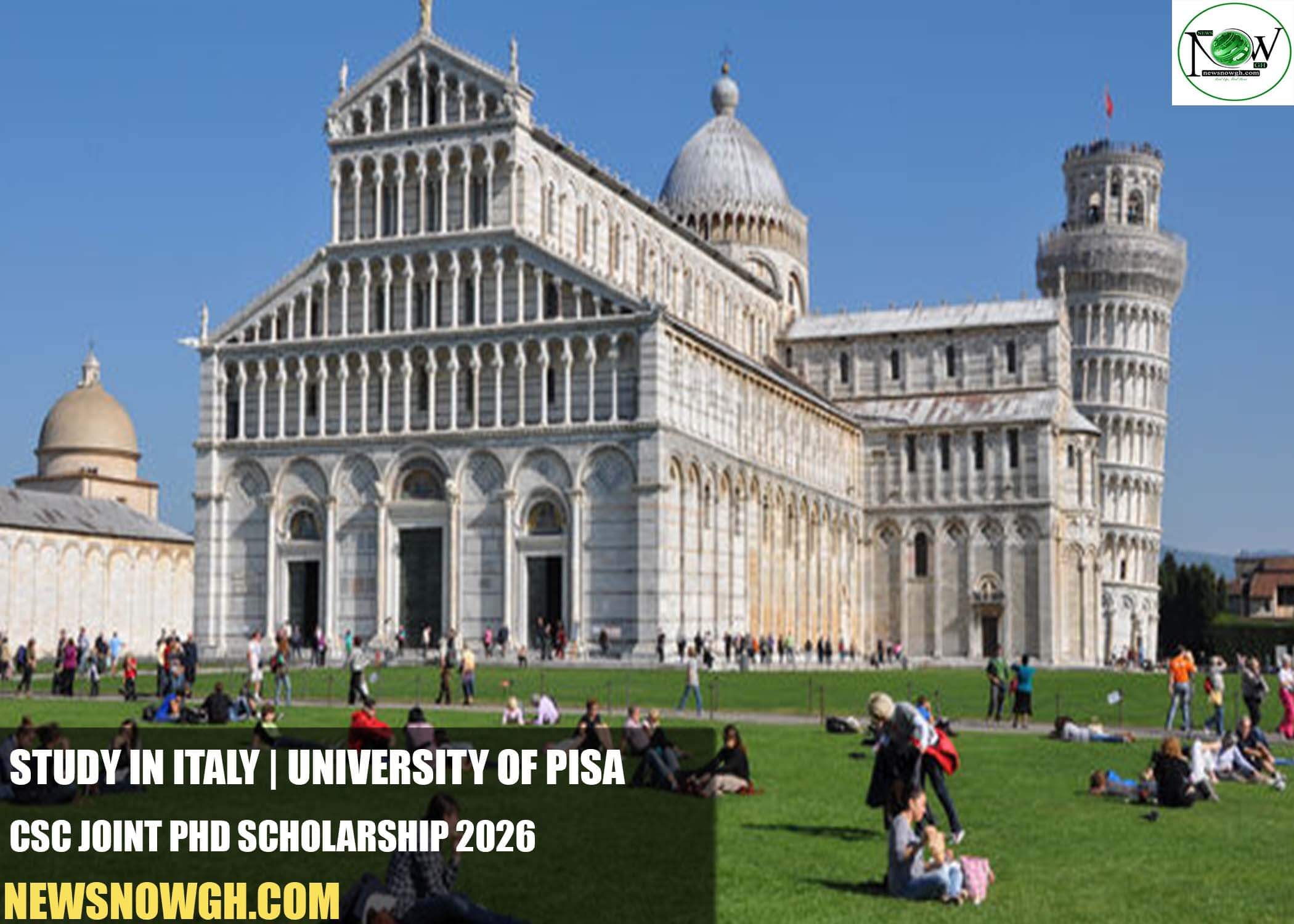 University of Pisa CSC Joint PhD Scholarship