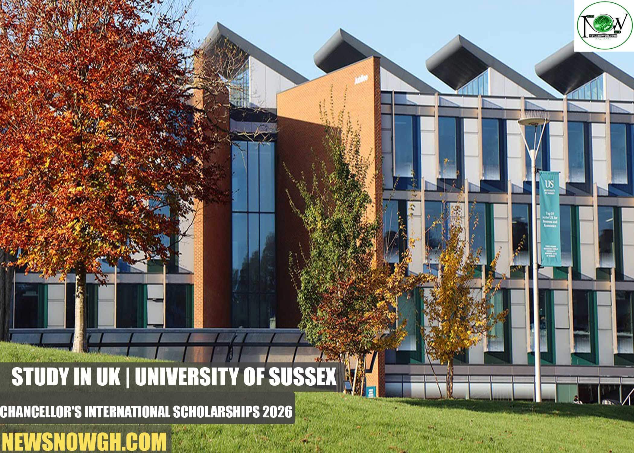 University of Sussex Chancellor's International Scholarships