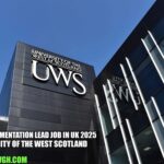 VLE Implementation Lead Job in UK 2025 | University of the West Scotland